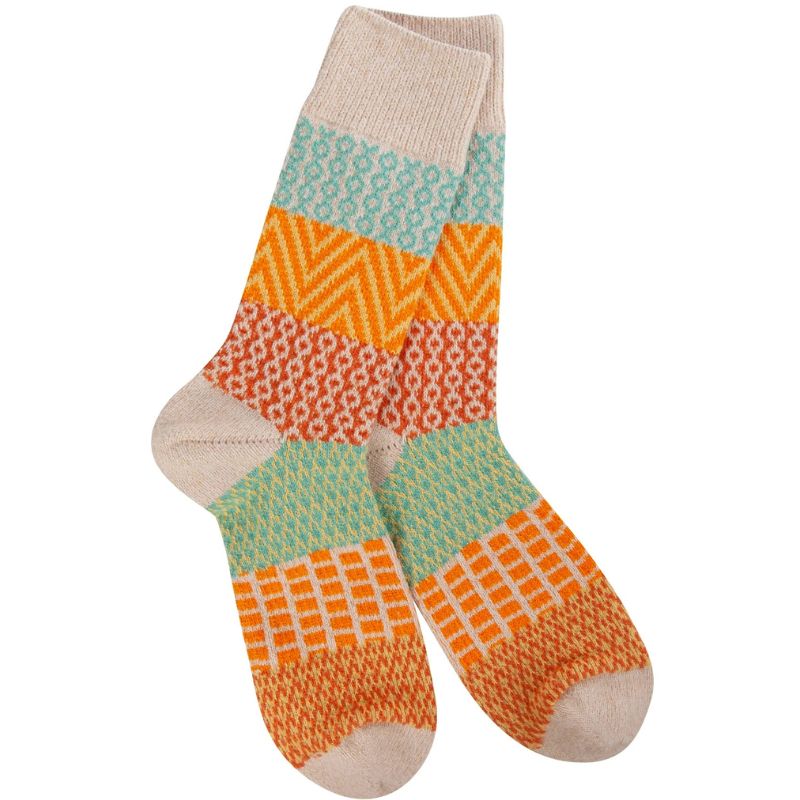 Wheat Gallery Crew Sock